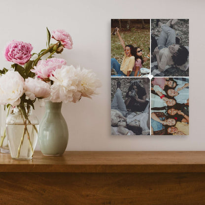 Fourfold Collage – Custom Photo Metal Print