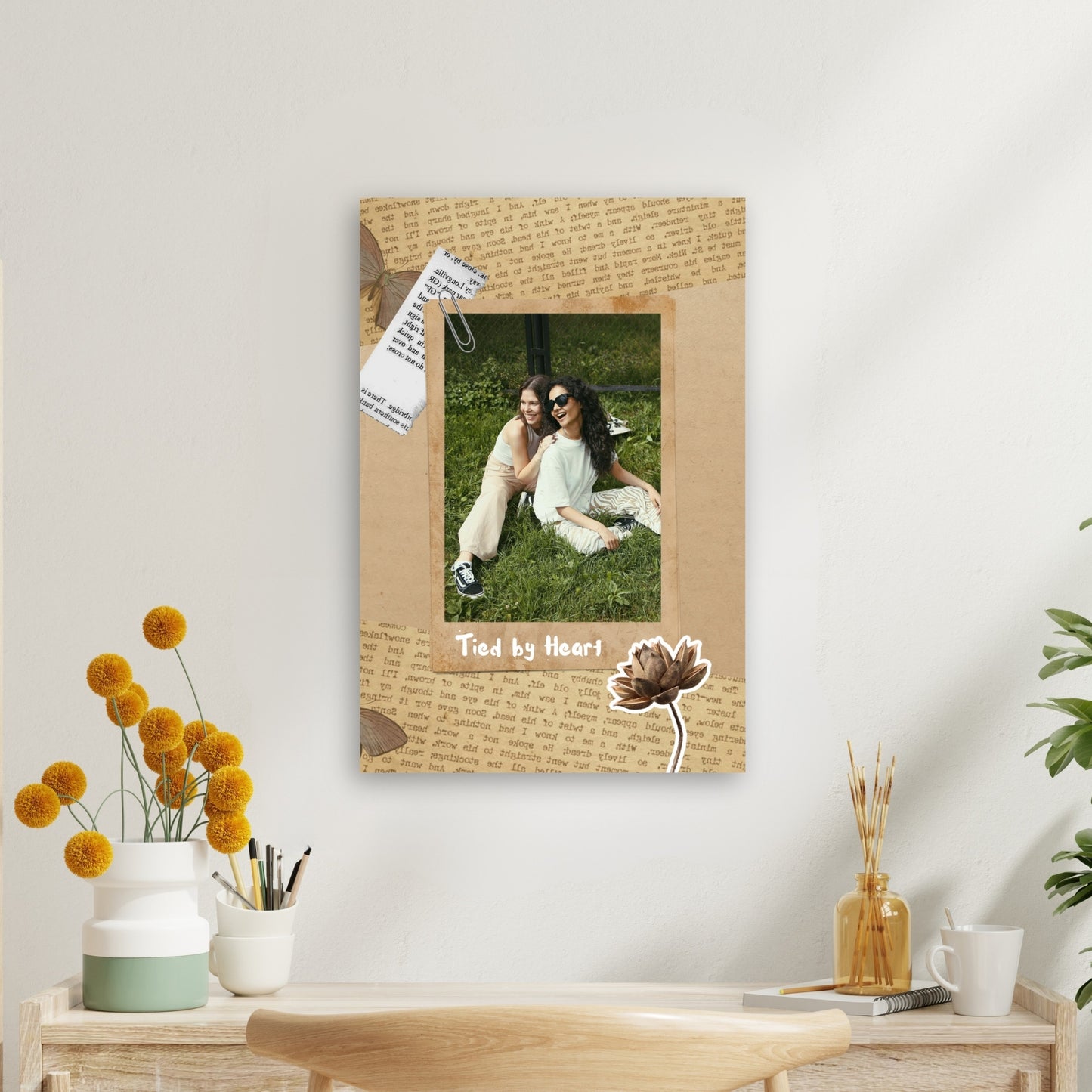 Timeless Bond – Custom Photo Metal Print