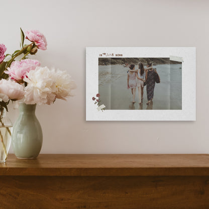 Taped in Time – Custom Metal Print