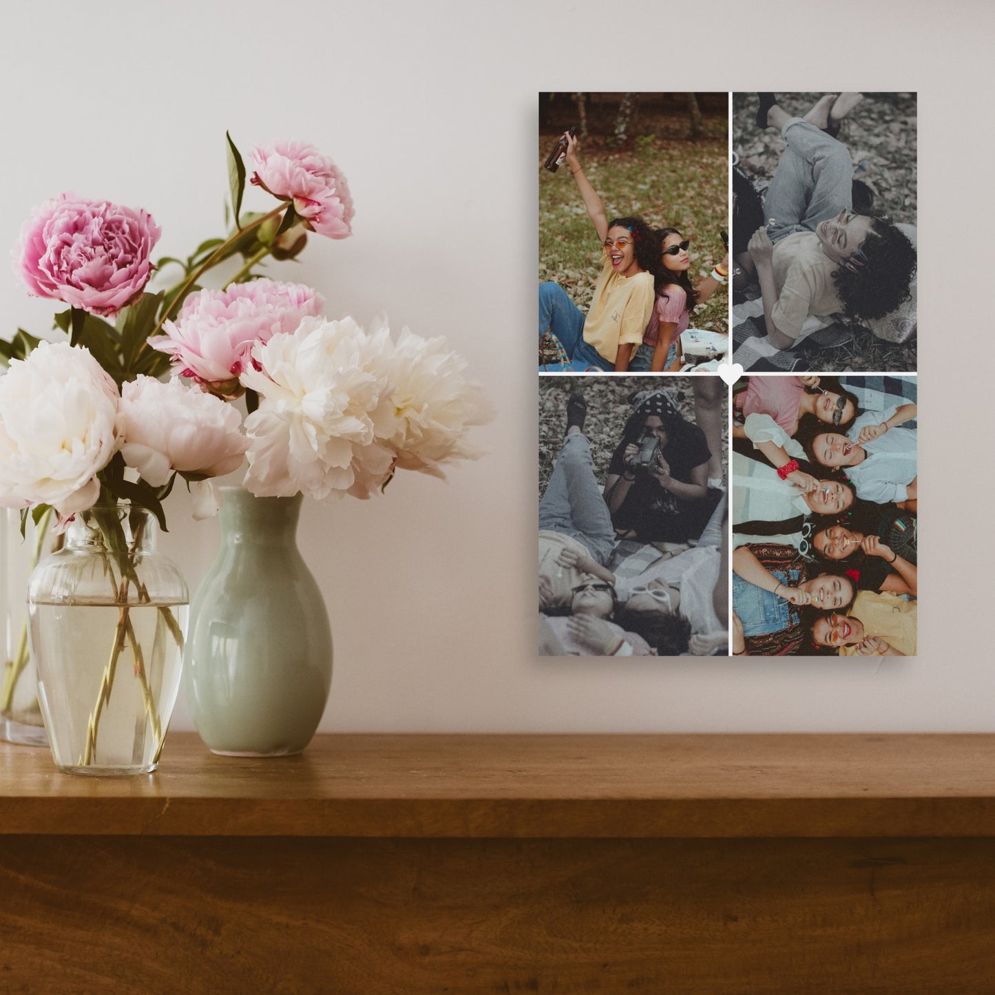 Fourfold Collage – Custom Photo Metal Print