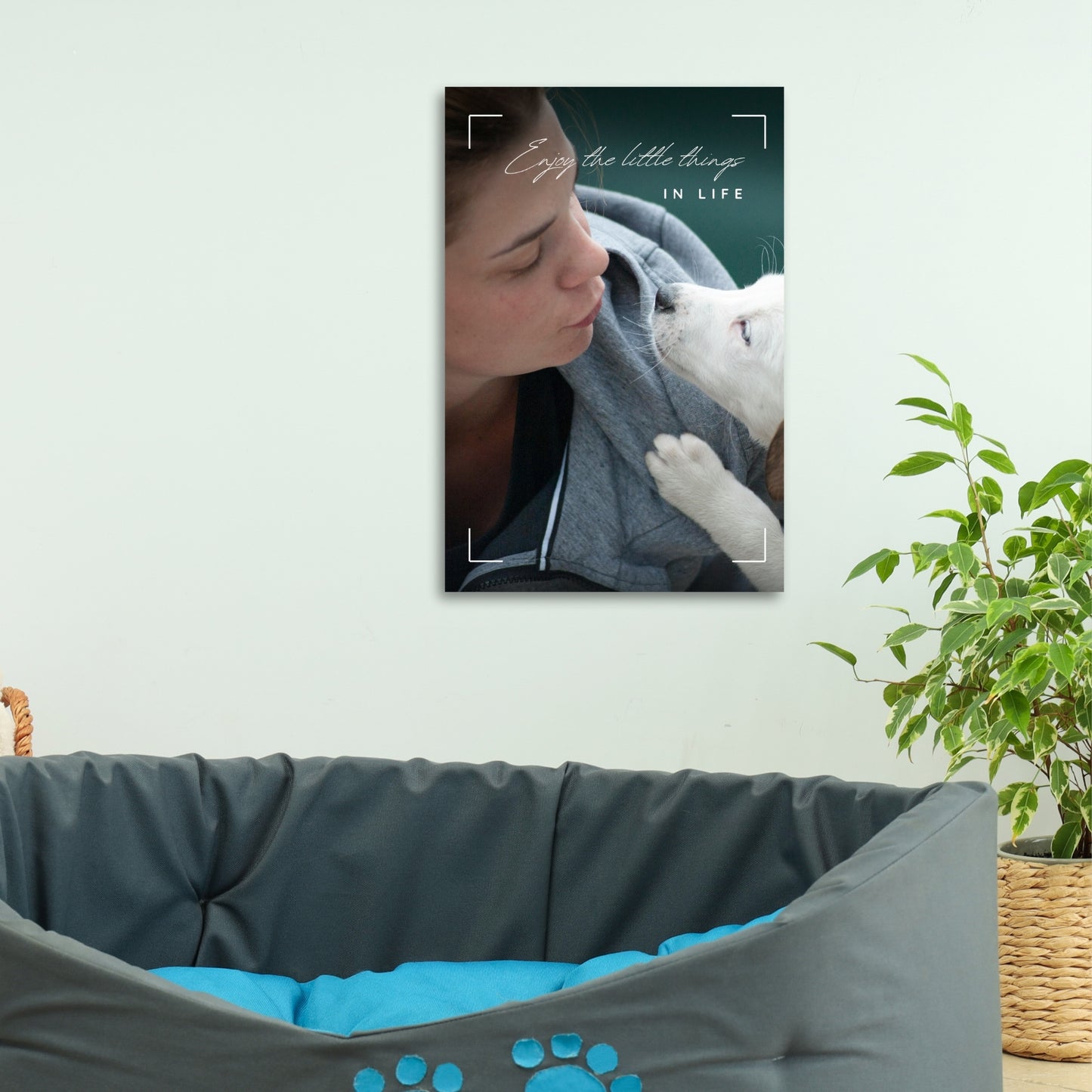 Enjoy the Little Things — Custom Photo Metal Print