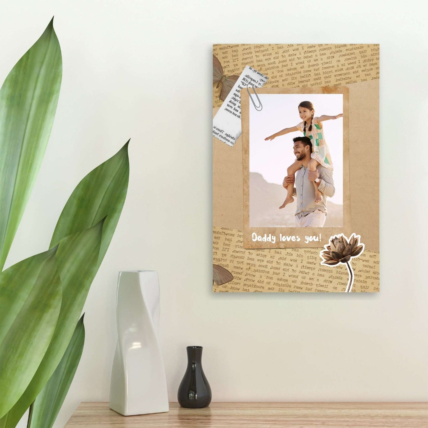 Timeless Bond – Custom Photo Metal Print