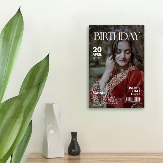 Who's That Girl? – Custom Metal Print