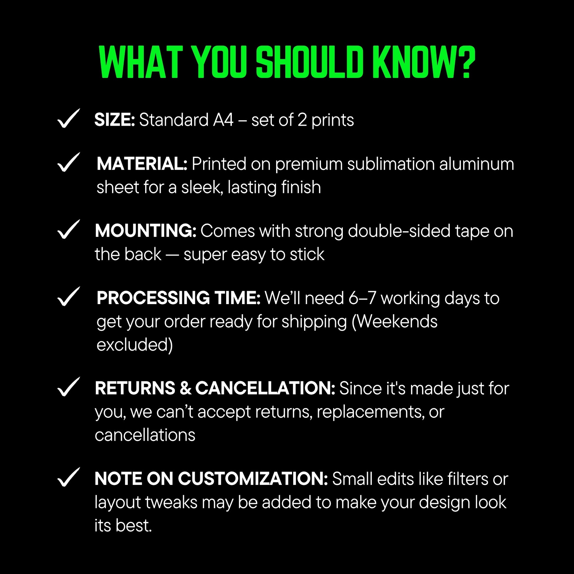 Our Story – Custom Couple & Calendar Metal Print Bundle (Set of 2)