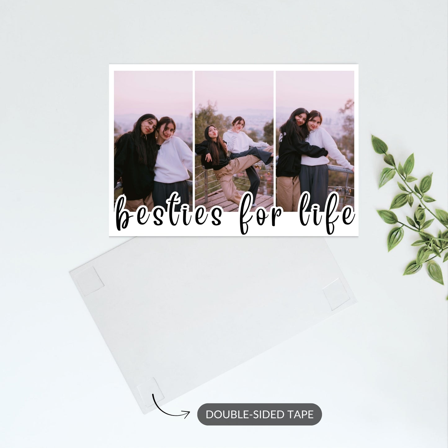 Besties For Life – Custom Metal Print