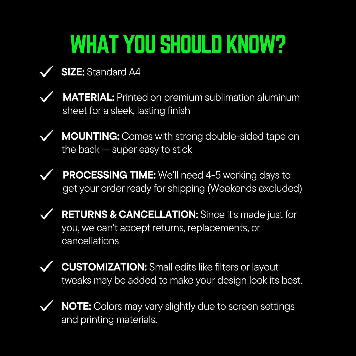 My First Year – Custom Baby Metal Print