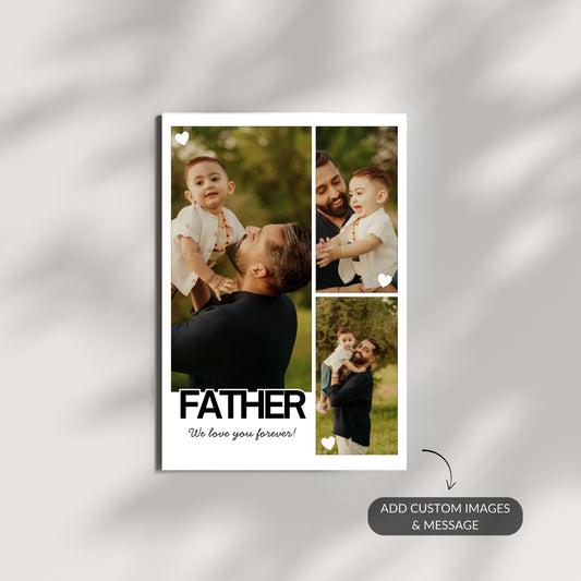 Father – Custom Metal Print