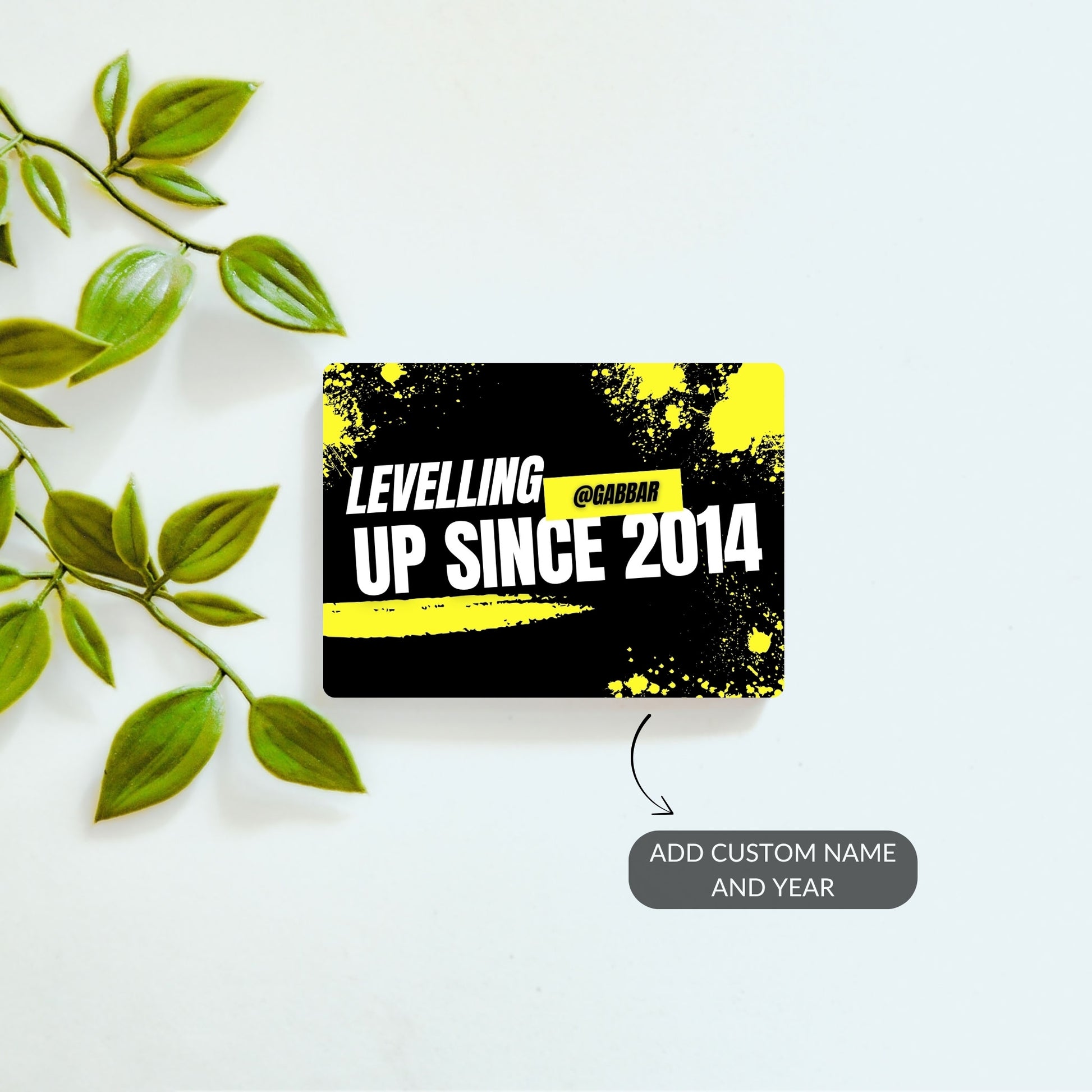 Levelling Up - Custom Fridge Magnet