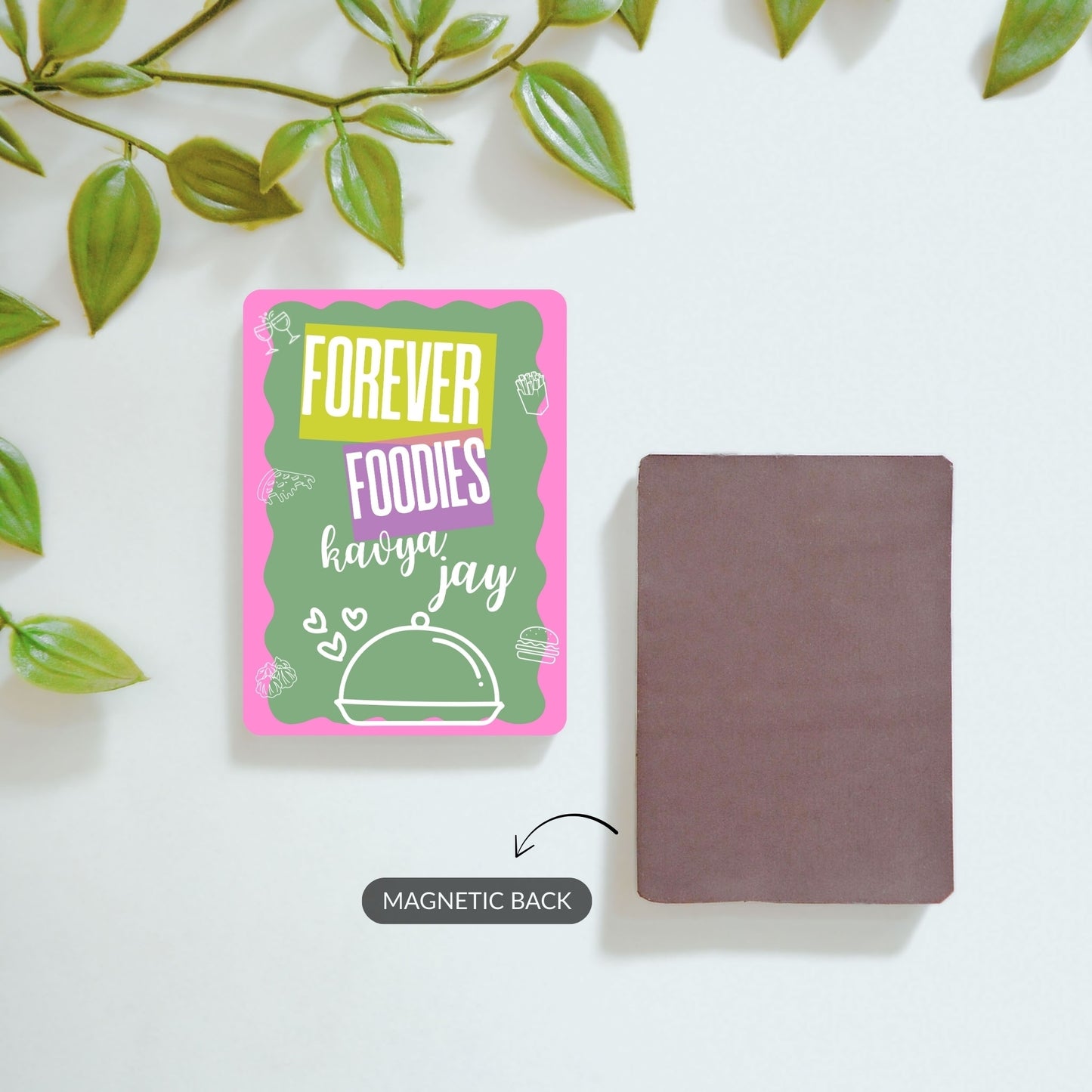Forever Foodies - Custom Fridge Magnet