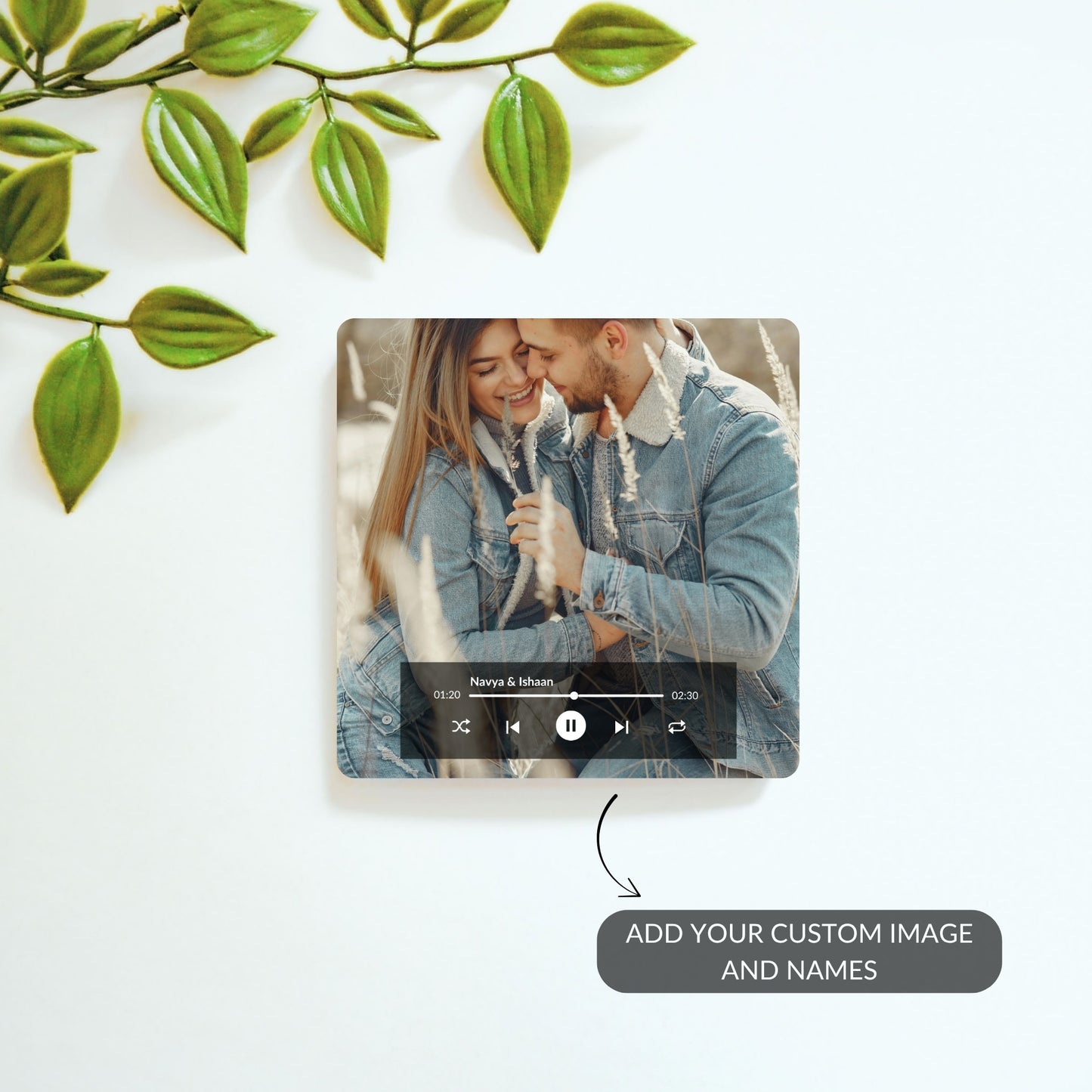 Melody of Us - Custom Fridge Magnet