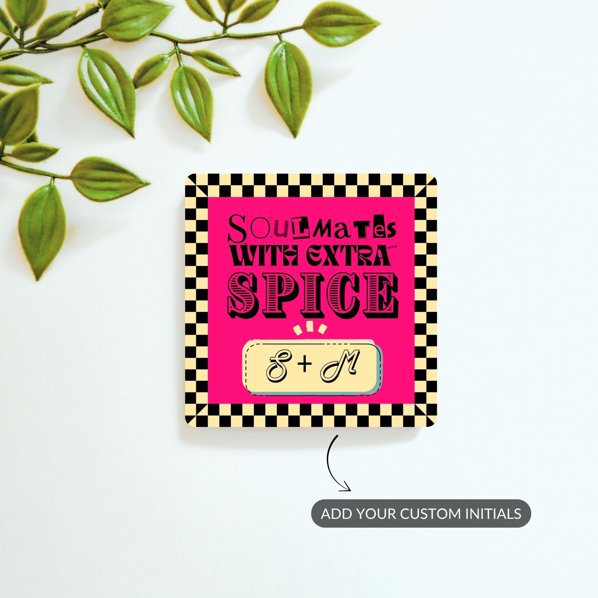 Spicy Soulmates - Custom Fridge Magnet