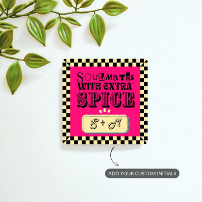 Spicy Soulmates - Custom Fridge Magnet