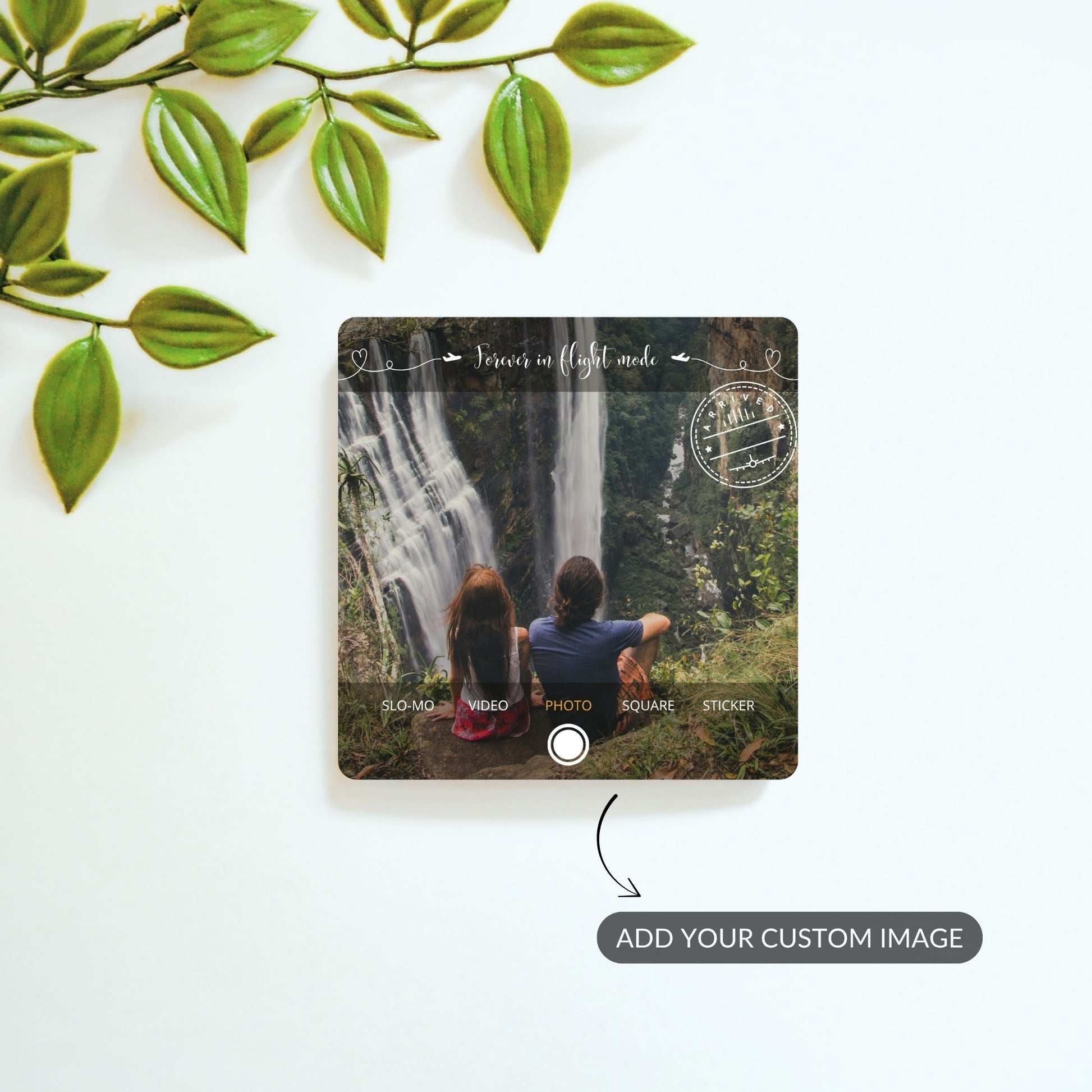 Forever in Flight Mode - Custom Fridge Magnet