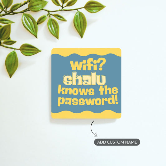 WiFi Wizard - Custom Fridge Magnet