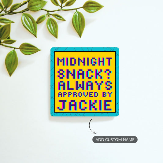 Midnight Approval - Custom Fridge Magnet