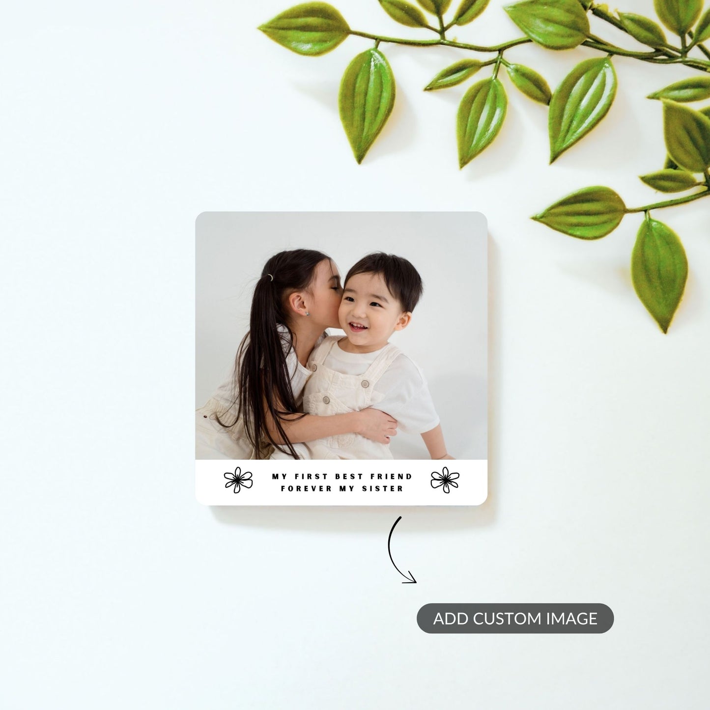 My First Best Friend - Custom Fridge Magnet