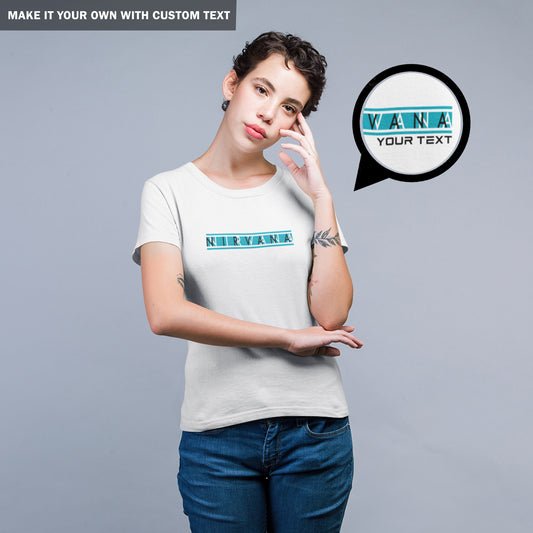 Nirvana TShirt - White - Regular Fit - Women