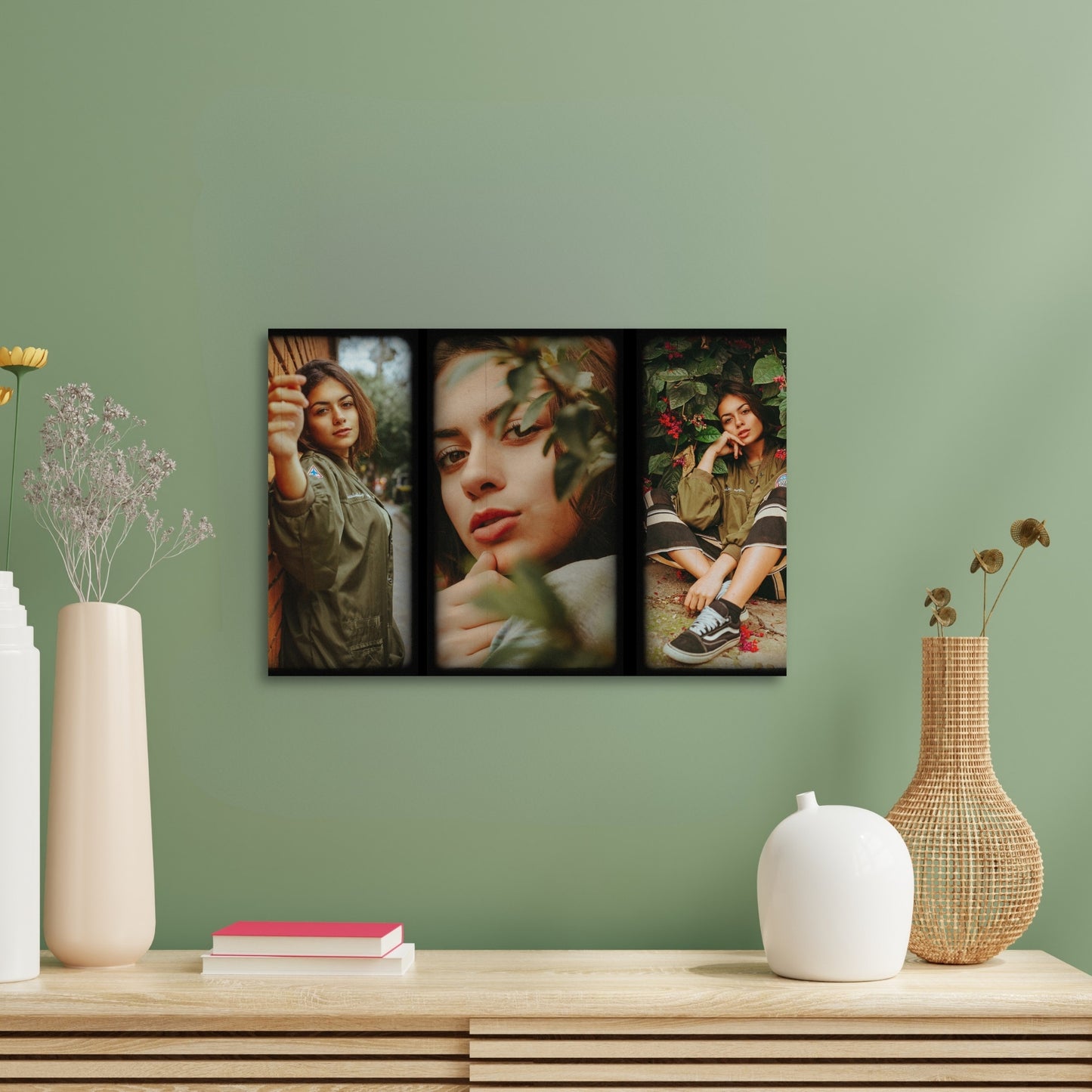 Custom Vintage Collage Metal Print