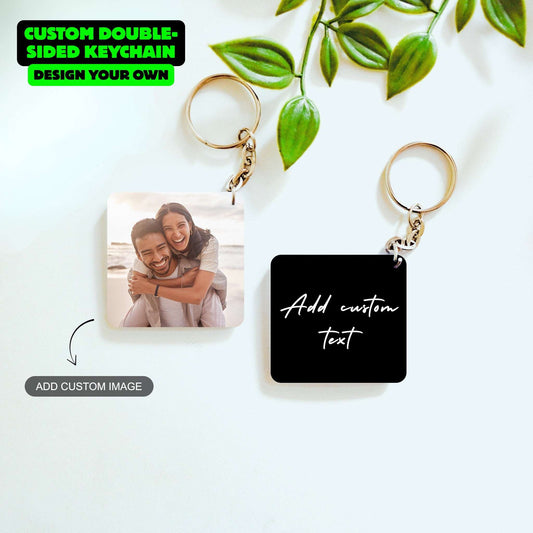 Custom Double Sided Keychain