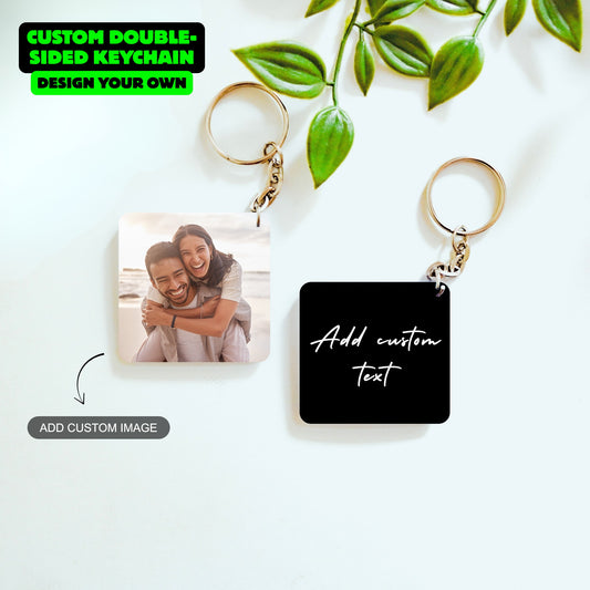 Custom Double Sided Keychain