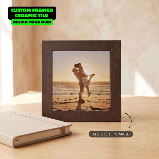 Custom Framed Ceramic Tile
