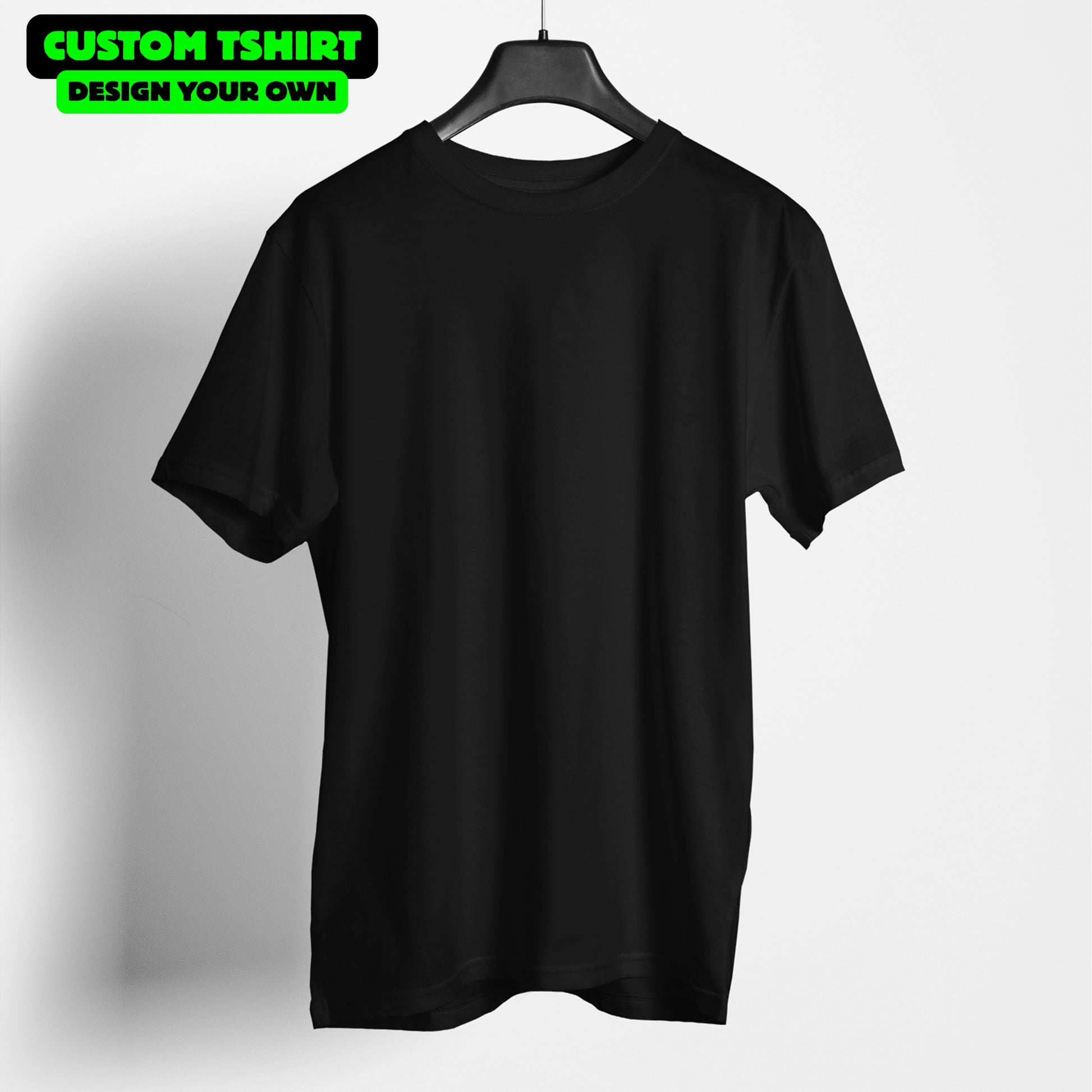 Custom Unisex Oversized T-Shirt - Black