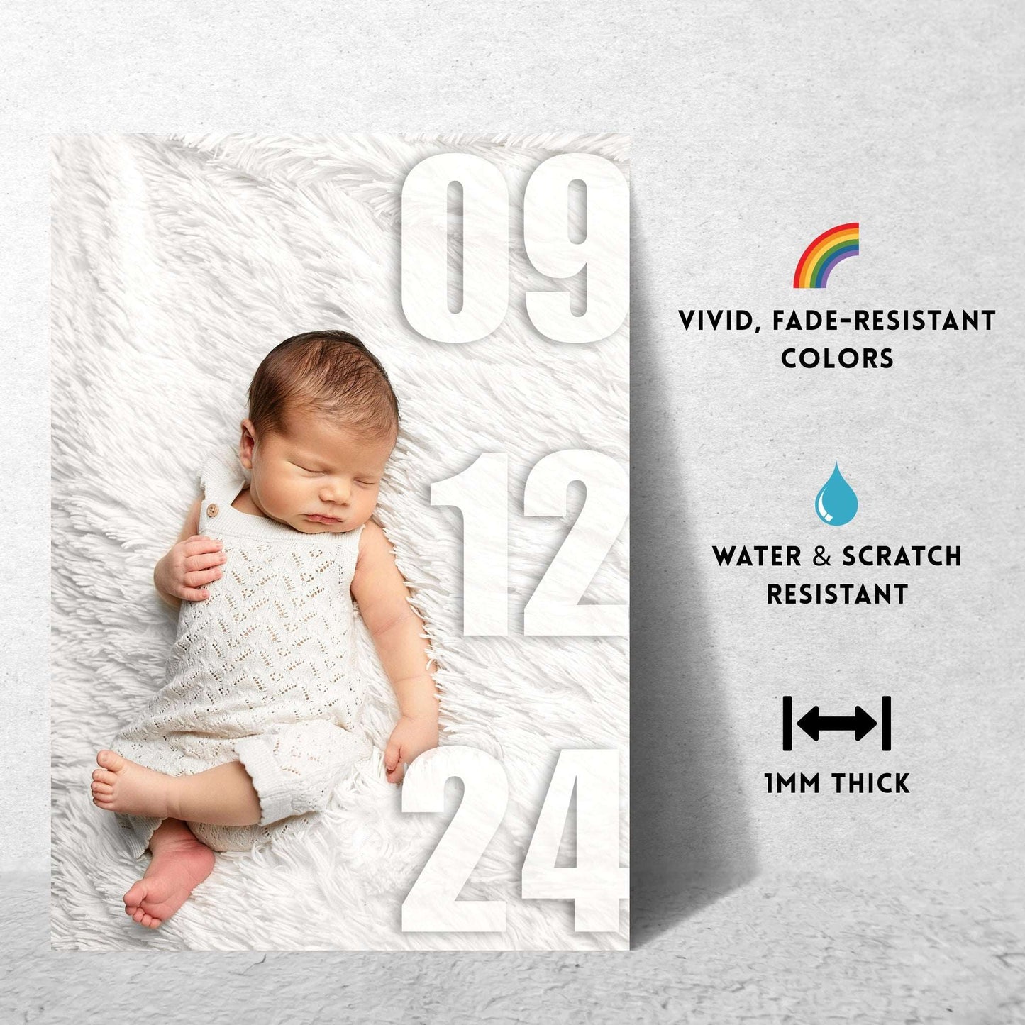 Newborn Miracle – Custom Metal Print