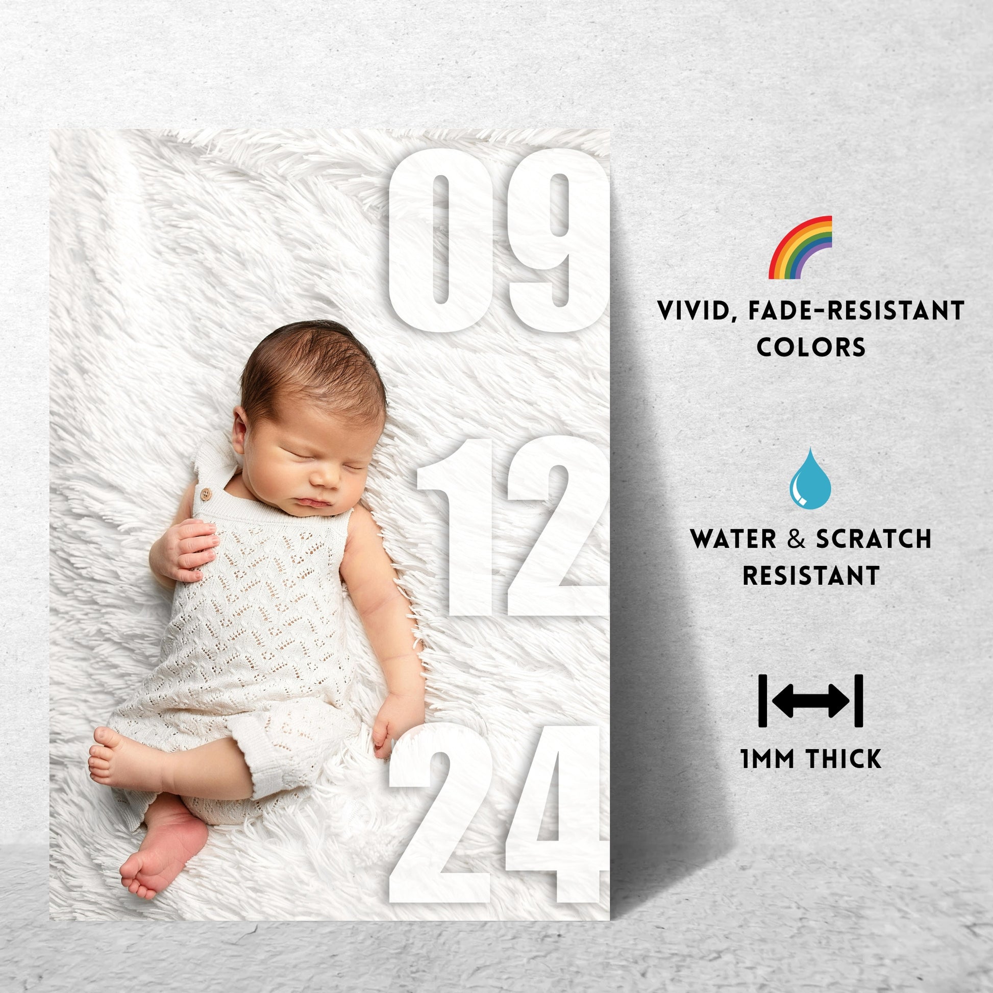 Newborn Miracle – Custom Metal Print