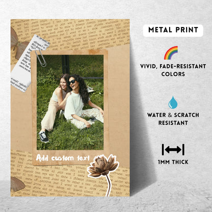 Timeless Bond – Custom Photo Metal Print