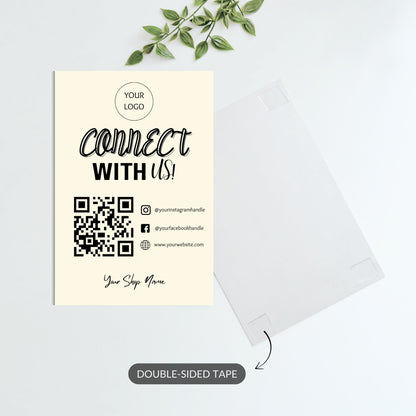 Personalized Business QR – Custom QR Metal Print