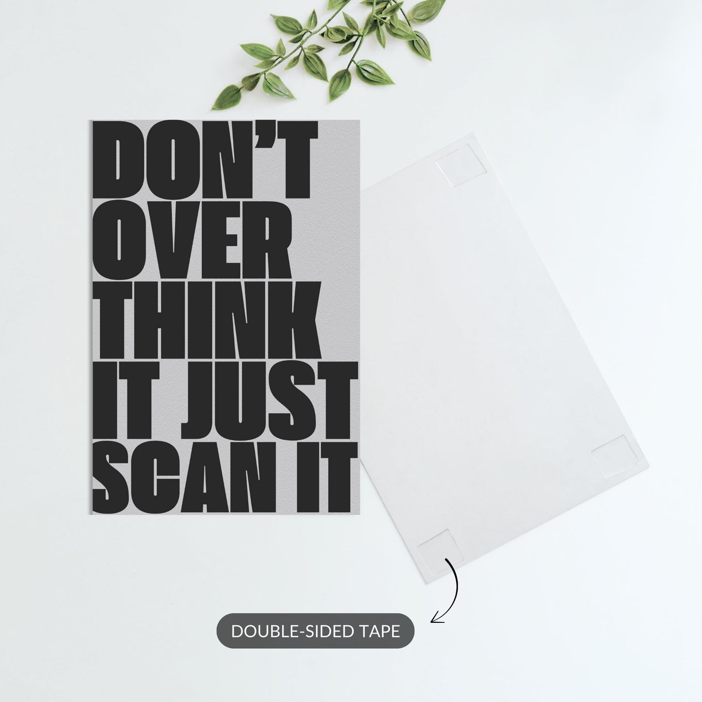 Scan & Connect Duo – Custom QR Metal Print Bundle (Set of 2)