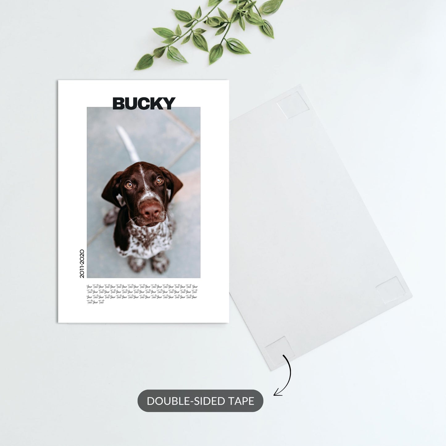 Forever in Our Heart – Custom Pet Memorial Metal Print
