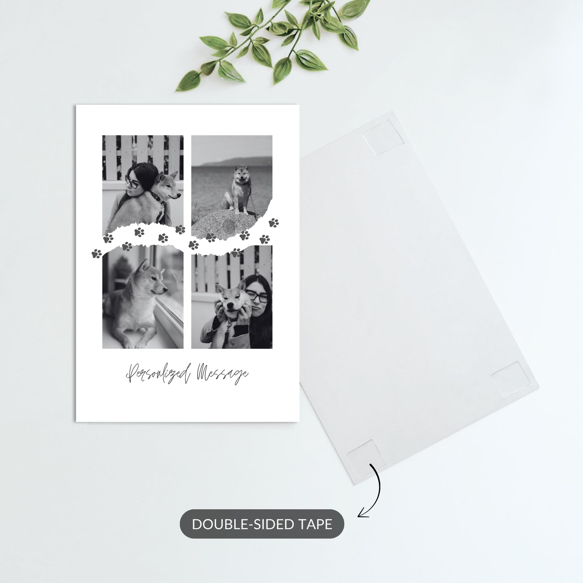 Pawprints of Love – Custom Metal Print