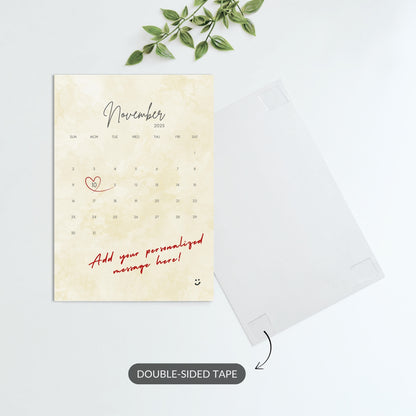Special Day - Custom Metal Calendar