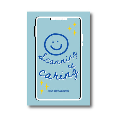 Scanning is Caring – Custom QR Metal Print Bundle (Set of 2)