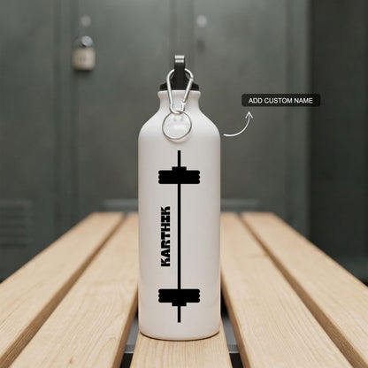 Built Different - Custom White Bottle