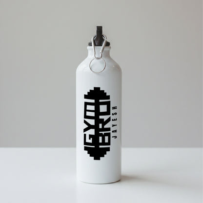 Gym Bro - Custom White Bottle