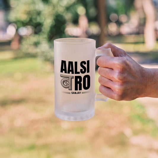 Aalsi Bro - Custom Frosted Beer Mug