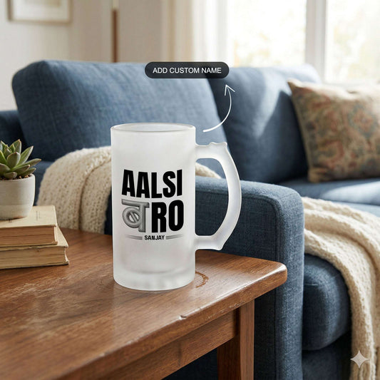 Aalsi Bro - Custom Frosted Beer Mug