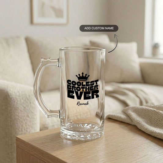 Coolest Brother Ever - Custom Beer Mug