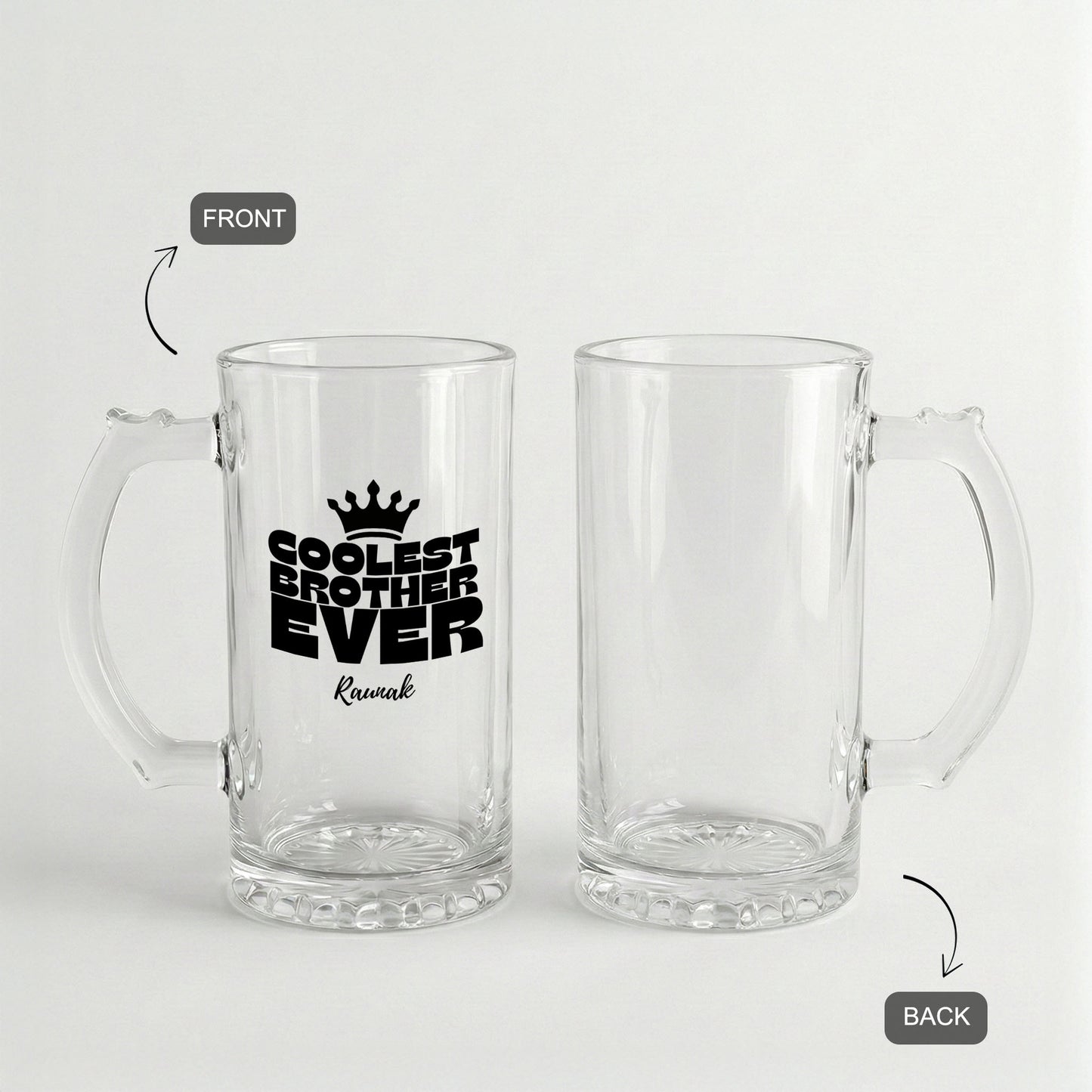 Coolest Brother Ever - Custom Beer Mug