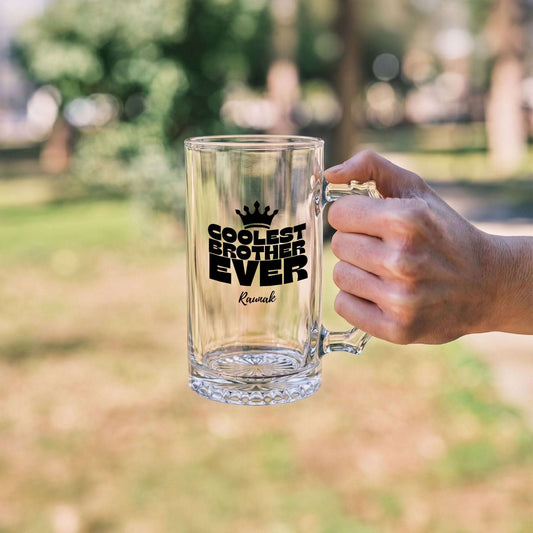 Coolest Brother Ever - Custom Beer Mug