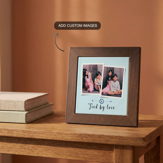 Tied by Love - Custom Framed Ceramic Tile