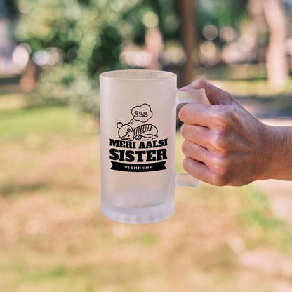 Meri Aalsi Sister - Custom Frosted Beer Mug