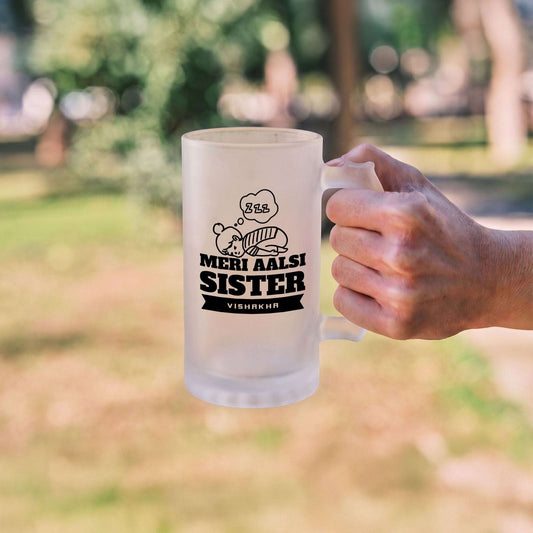 Meri Aalsi Sister - Custom Frosted Beer Mug