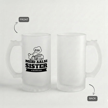 Meri Aalsi Sister - Custom Frosted Beer Mug