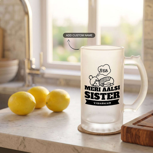 Meri Aalsi Sister - Custom Frosted Beer Mug