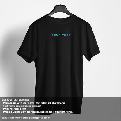 Self Love is not Selfish - Black Back Print T Shirt - Women