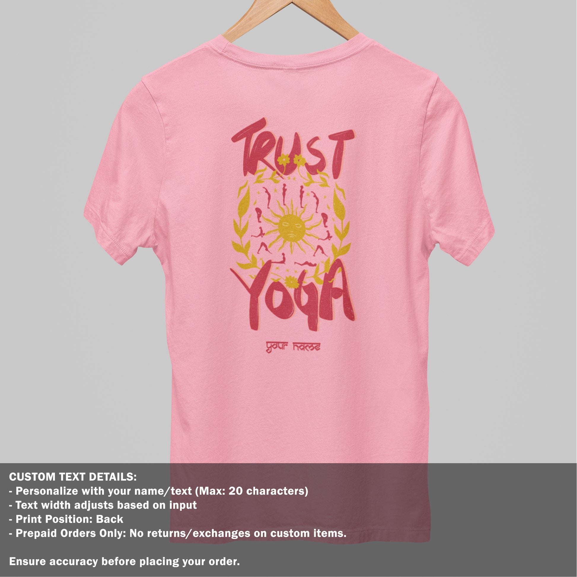 Trust Yoga Tshirt - Women
