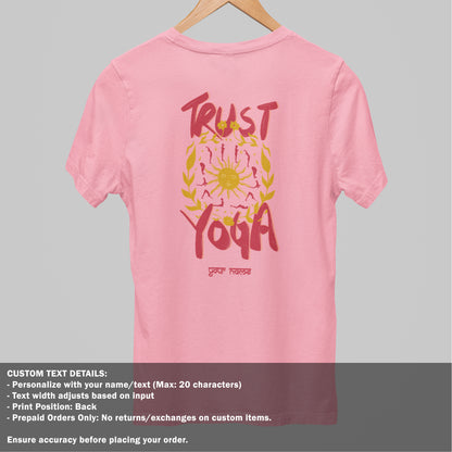 Trust Yoga Tshirt - Women
